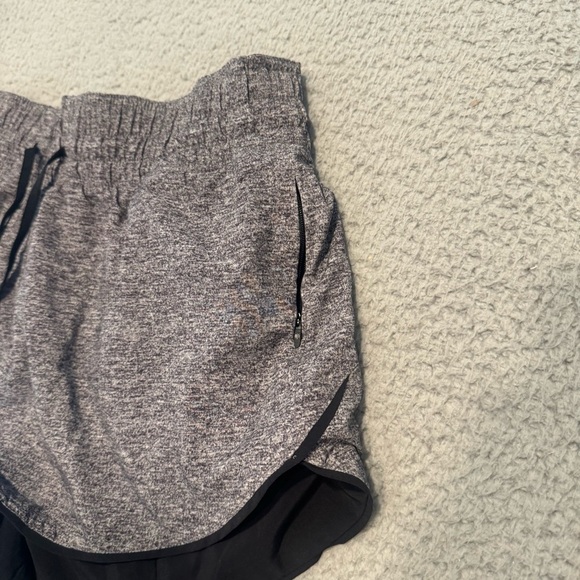 Lululemon Choose A Side 3” Shorts Womens  6 Reversible Heather Luxe Multi Black - Picture 3 of 13